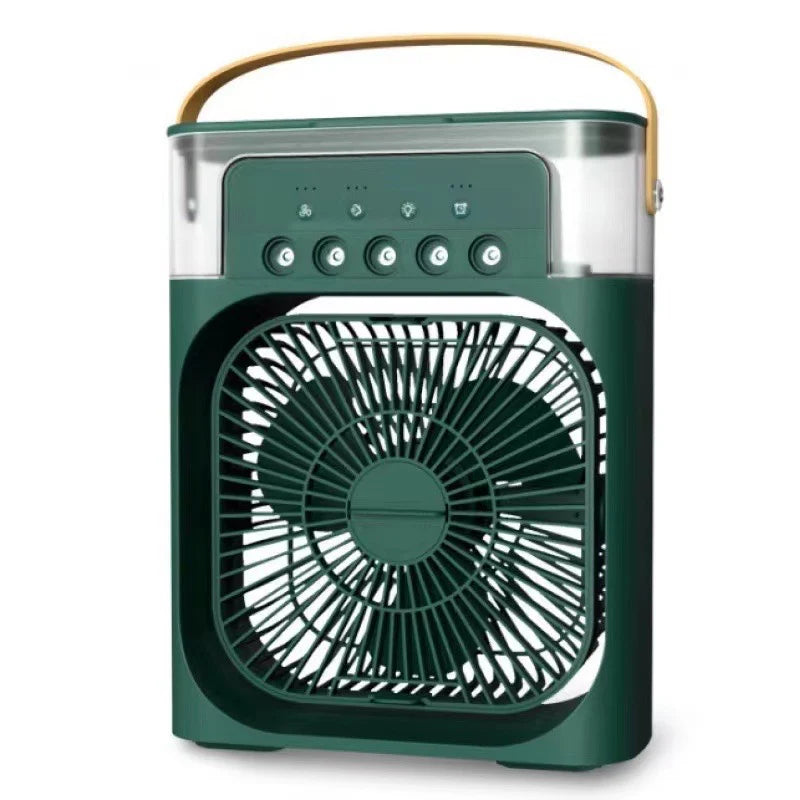 Stay Cool Anywhere: The Ultimate Portable Air Conditioner Fan with LED Night Light and Adjustable Features