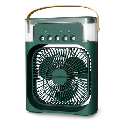 Stay Cool Anywhere: The Ultimate Portable Air Conditioner Fan with LED Night Light and Adjustable Features